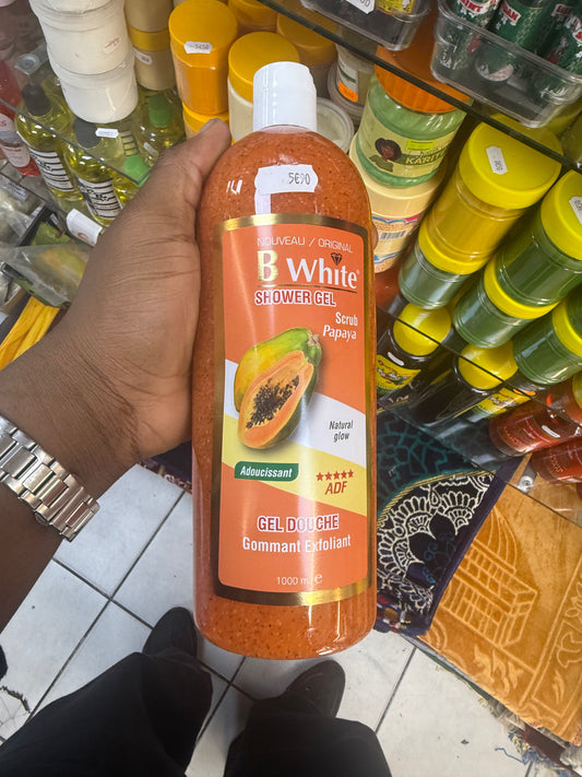 B-White Gel Douche Papaye